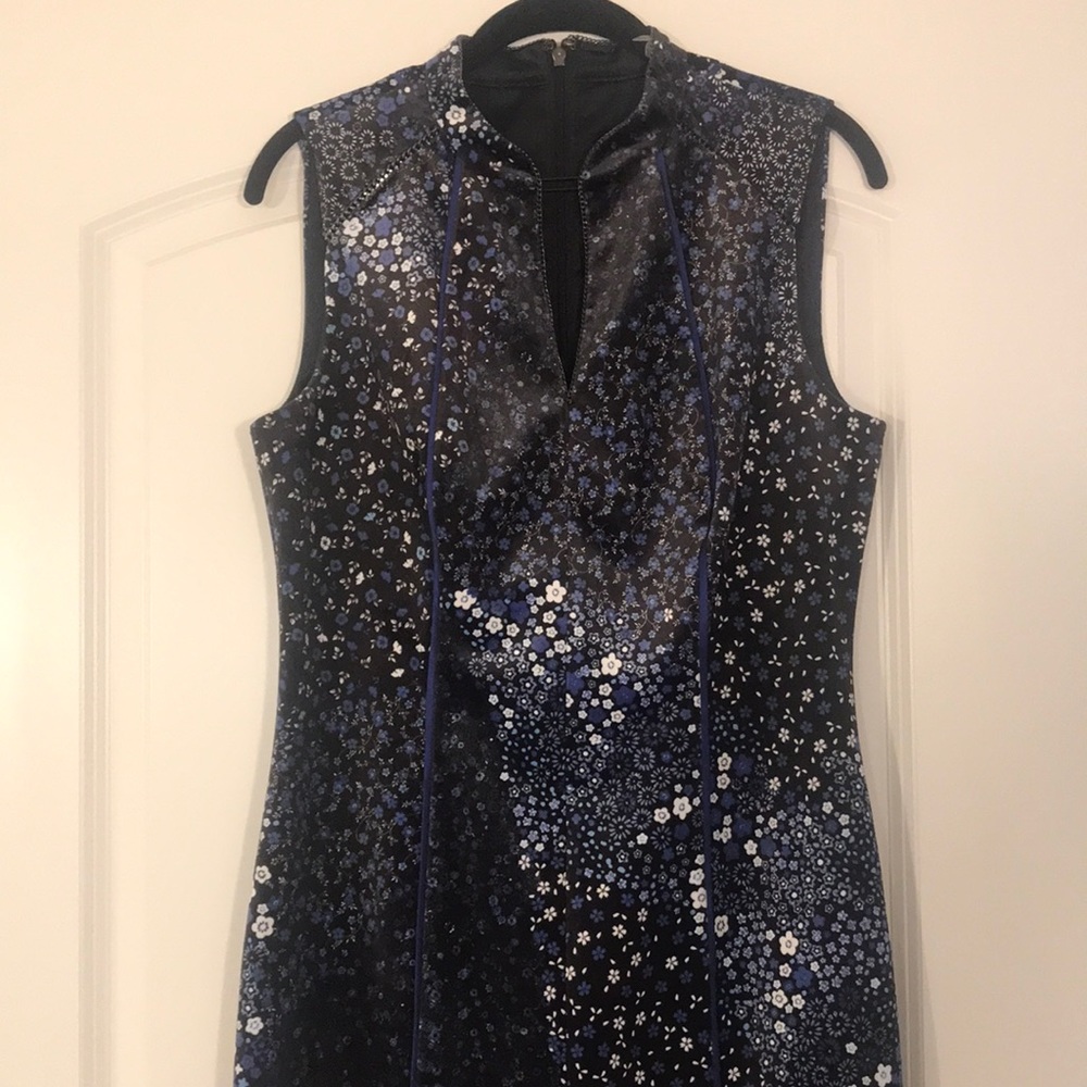 High Neck Fitted Dress